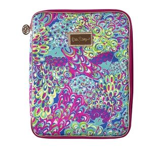 Lilly Pulitzer Agenda Zip Folio - Lagoon Pattern